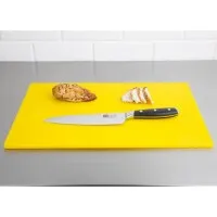 Hygiplas Low Density Chopping Board Yellow - 450x300x12mm 17 3/4x12x1/2''