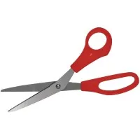 Scissors Red - 8''