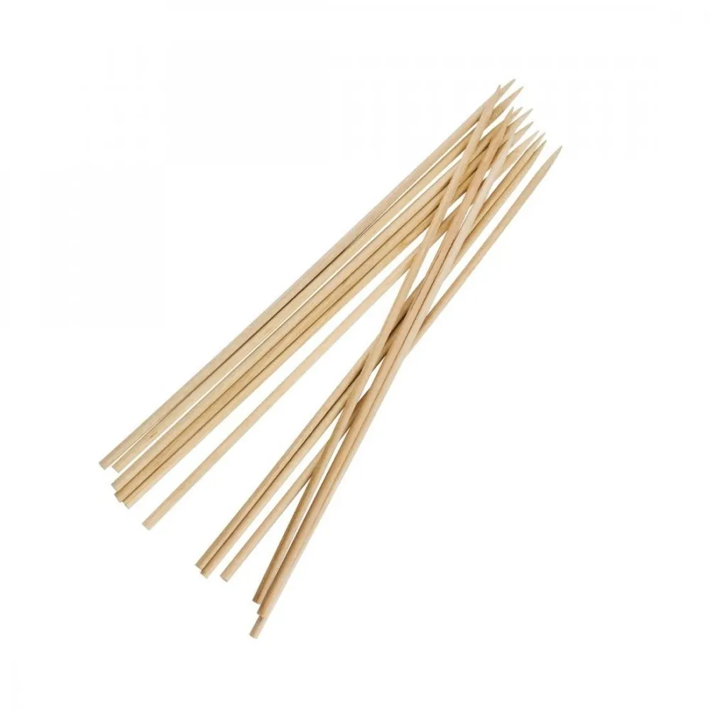 Fiesta Green Wooden Skewers 18cm 7'' X 200