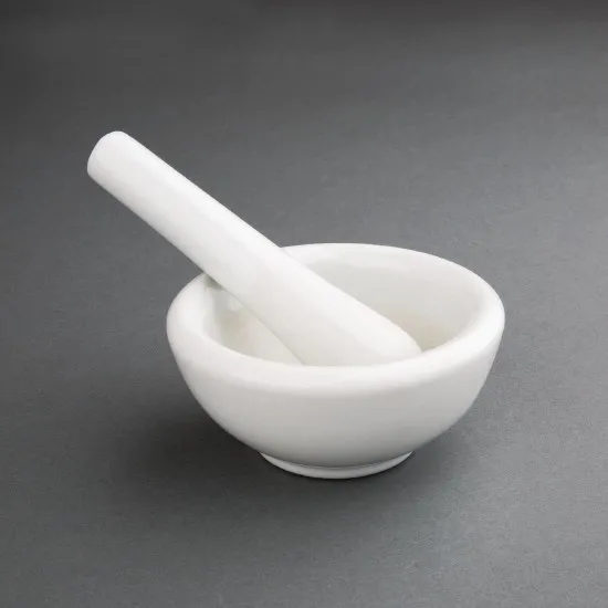 Vogue Porcelain Pestle & Mortar - 4.5''