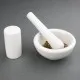 Vogue Porcelain Pestle & Mortar - 4.5''