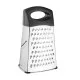 Vogue Heavy Duty Box Grater With Blk Handle & Base - 10''