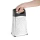 Vogue Heavy Duty Box Grater With Blk Handle & Base - 10''