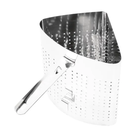 Vogue Stainless Steel Pasta Basket 9x7.8x13''