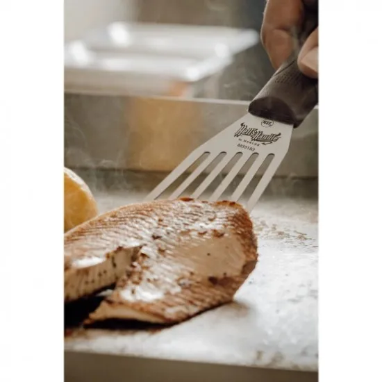 Hells Handle Heat Resistant Fish Turner - 3x6''