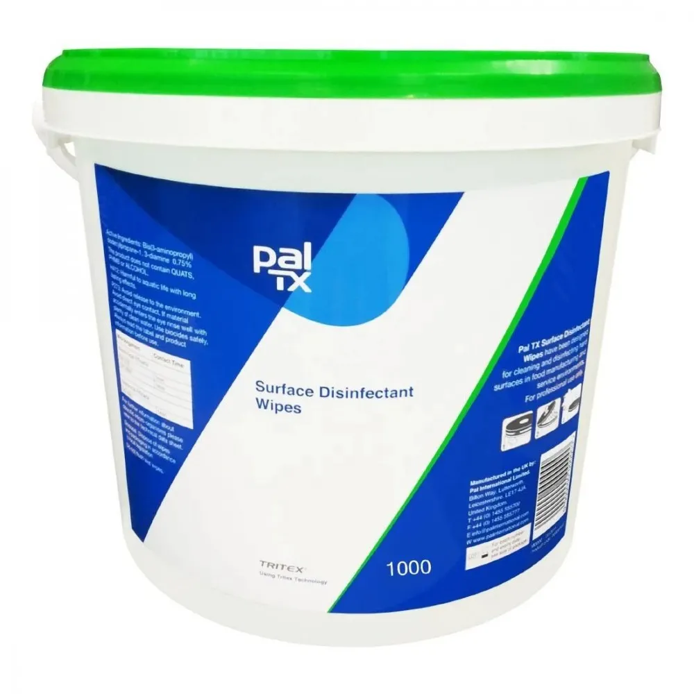 Hygiplas Disinfectant Surface Wipes X 1000