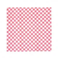 Chef Tea Towel Red - 66x66cm