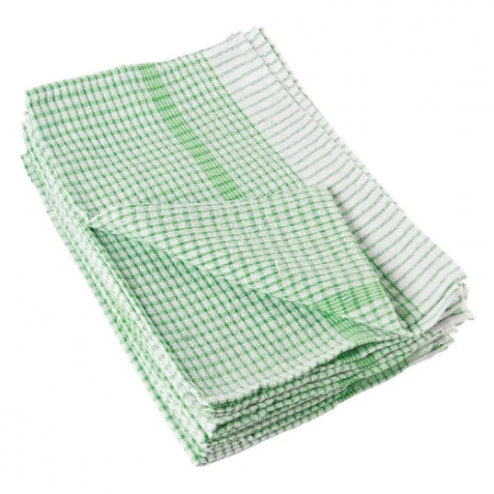 Wonderdry Tea Towels Green - 76x51cm (pack 10)