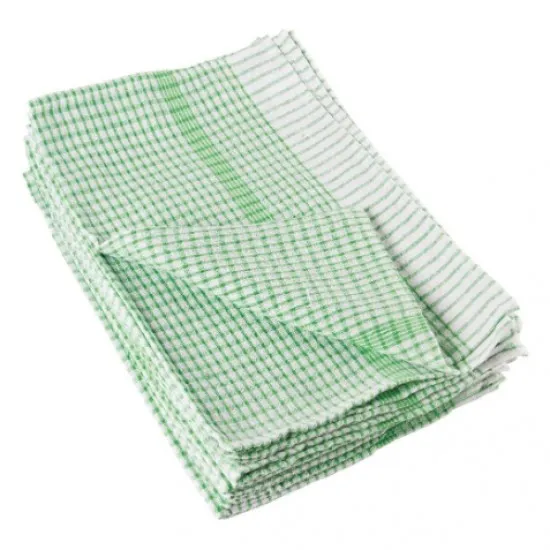 Wonderdry Tea Towels Green - 76x51cm (pack 10)