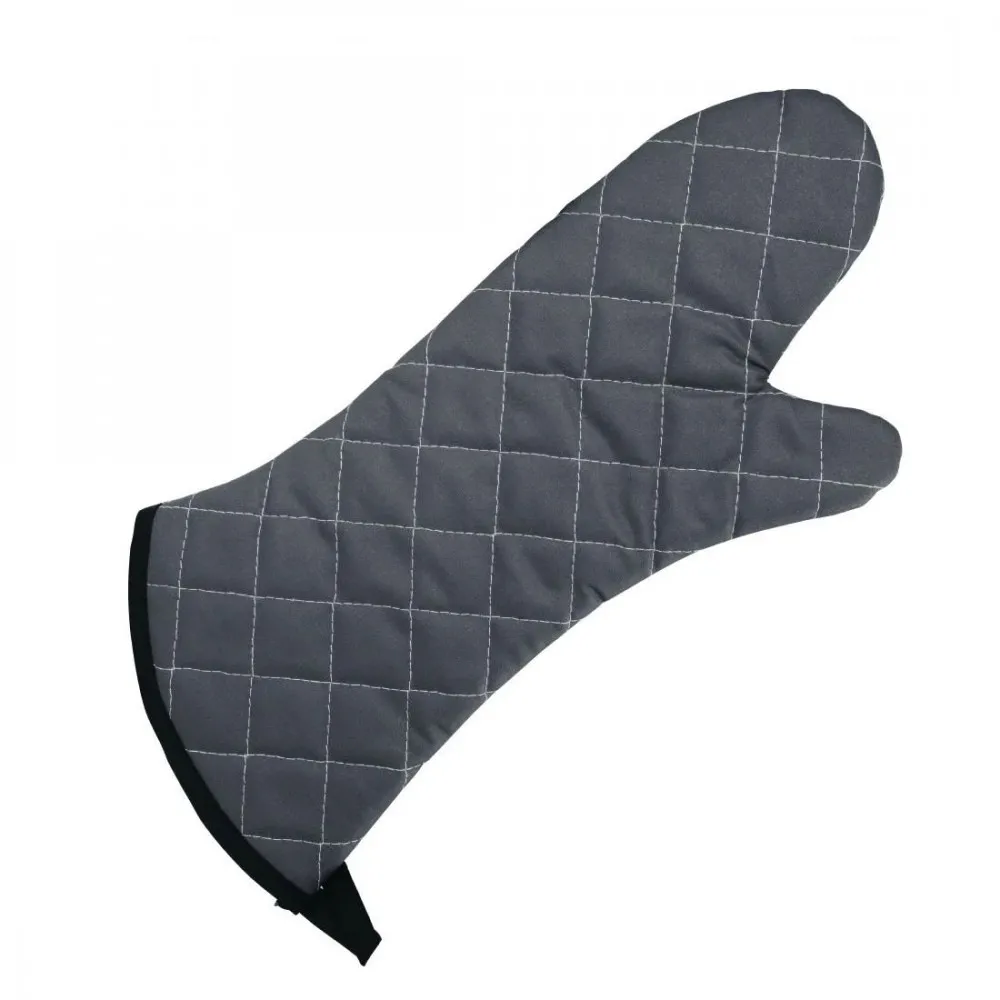 Flame Retardant Oven Mitt Charcoal - 17''