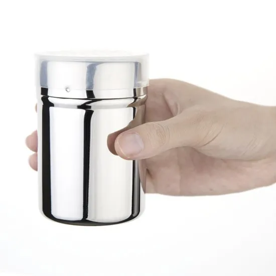 Vogue Coarse Dredger St/st - 4mm Holes 275ml 10oz
