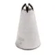 Pme Stainless Steel Closed Star Piping Nozzle 