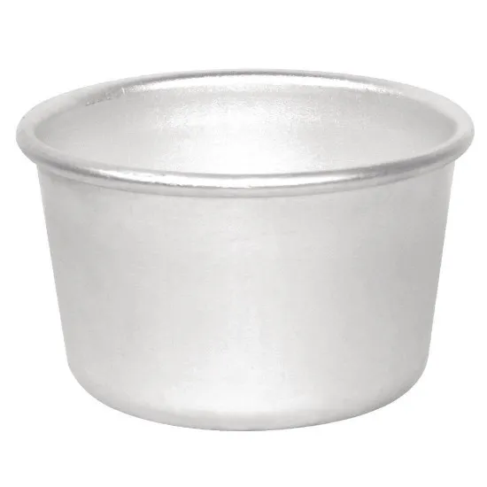 Vogue Aluminium Dariole Moulds - 40x65mm 1 1/2x2 1/2 3.5oz (set 6)''