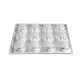 Vogue Aluminium Muffin Tray 24 Hole - Cup Size 80x35mm