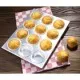 Vogue Aluminium Muffin Tray 24 Hole - Cup Size 80x35mm