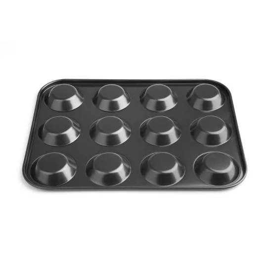 Vogue Non Stick Mini Muffin Tray 12 Cup - 315x238x14mm