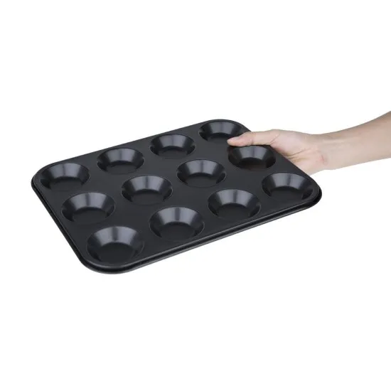 Vogue Non Stick Mini Muffin Tray 12 Cup - 315x238x14mm