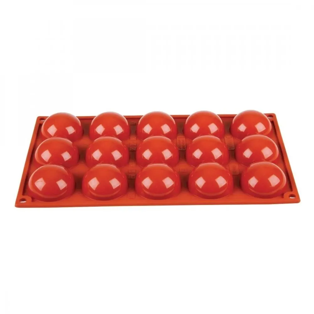 Pavoni Formaflex Silicone 15 Half Sphere Moulds