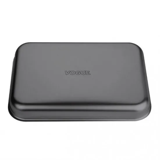 Vogue Bakewell Pan Hard Anodised - 32x21.5x4cm 12.5x8.5x1.5''