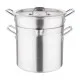 Vogue Double Boiler No Spout (incl Lid) - 4ltr