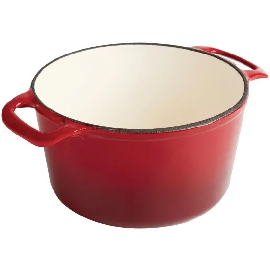 Vogue Round Casserole Red - 4ltr 235mm Dia
