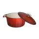 Vogue Round Casserole Red - 4ltr 235mm Dia