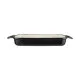 Vogue Rectangular Dish Blk - 1.8ltr 40x370x217mm