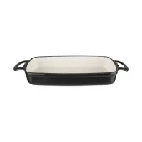 Vogue Rectangular Dish Blk - 2.8ltr 55x390x235mm