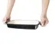 Vogue Rectangular Dish Blk - 2.8ltr 55x390x235mm