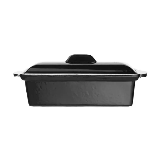 Vogue Pate Terrine Blk - 1.7ltr 110x340x105mm
