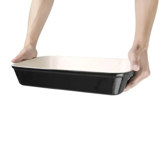 Vogue Roasting Dish Blk - 70x405x250mm