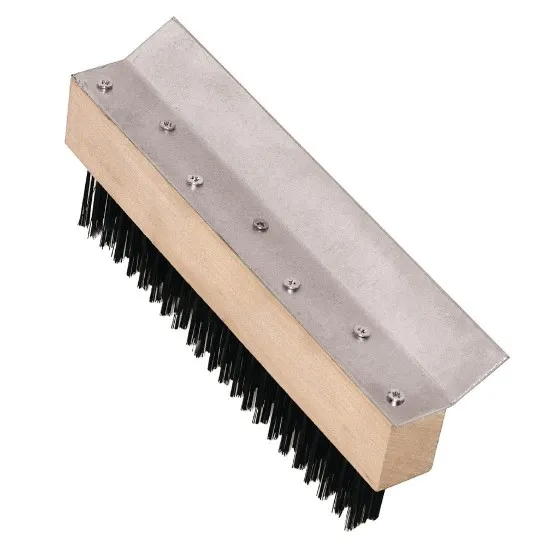Vogue Pizza Oven Brush - 965mm 38 Head''