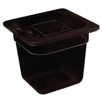 Black Polycarbonate Gn - 1/6 65mm