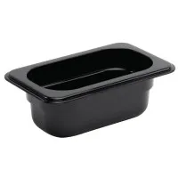 Black Polycarbonate Gn - 1/9 100mm