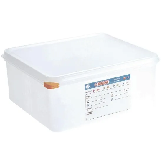 Araven Food Containers - Gn 2/3 13.5ltr With Lids (box 4)