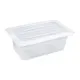 Polypropylene Gn Container 1/4 With Lid 100mm