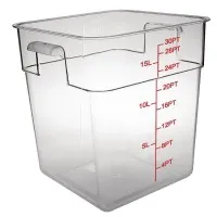 P/carb 15ltr Square Storage Container