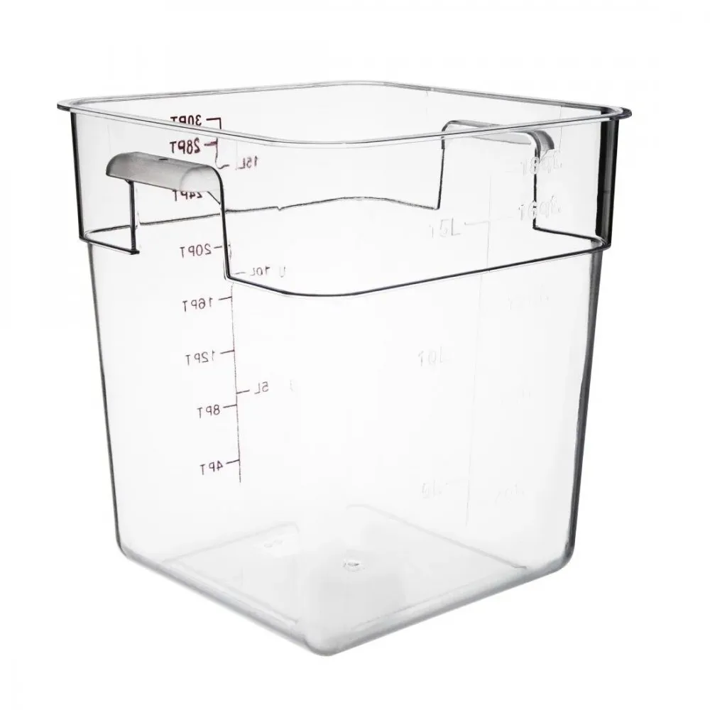 P/carb 15ltr Square Storage Container