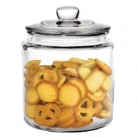 Olympia Biscotti Jar With Lid - 3.8ltr (box 1)