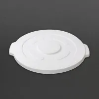 Vogue Round Container Lid White - 38ltr