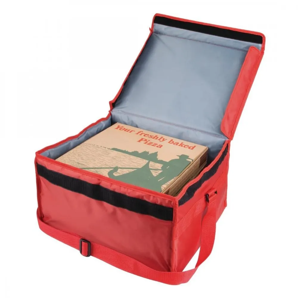 Food Delivery Shoulder Bag Nylon - 420x350x250mm 16 1/2x13 3/4x9 3/4''