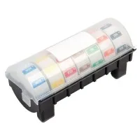 Colour Coded Food Labels Starter Kit With Plastic 1'' Dispenser