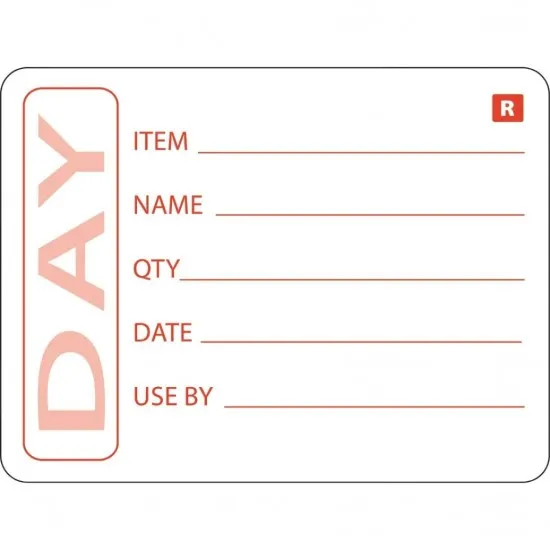 Vogue Prepared Food Label (roll 500)