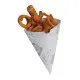 Colpac Disposable Paper Chip Cone Newsprint X 1000