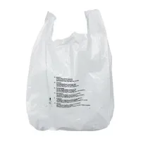 Large White Carrier Bag (box 1000)
