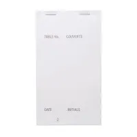Fiesta Triplicate Pad White Non Carbon X 50