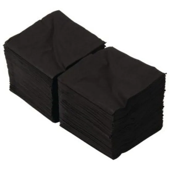 Fasana Black Napkin 2ply 1/4fold 250x250mm X 2000