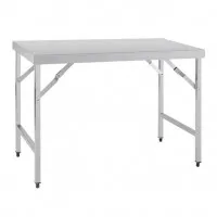 Vogue Folding Table St/st - 1200x600x900mm