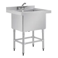 Vogue St/st Deep Pot Sink - 770x600mm