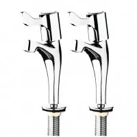 Vogue Basin Pillar Lever Taps (pair)